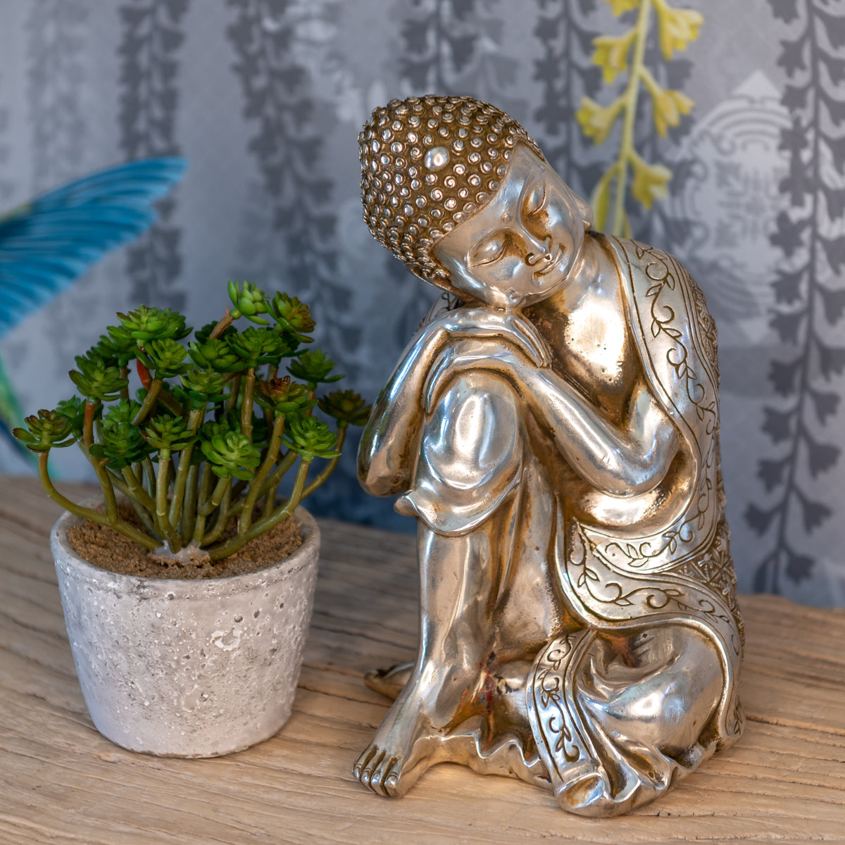 Peace Buddha Statue | Orchid