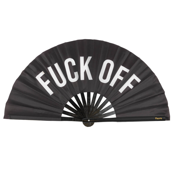 XXL "Fuck off" black fan