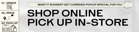 Shop online, pick up in-store for the ultimate convenience! With our seamless online shopping experience, you can browse and purchase all your favorite products from the comfort of your own home. Whether you're in a rush or just prefer to avoid the crowds, our online pick up in-store option is perfect for you. Simply place your order online and we'll have it ready for you to pick up at your nearest store within hours. No more long checkout lines or shipping wait times, just easy, fast and convenient shopping. So what are you waiting for? Start shopping now and experience the ease of pick up in-store today!"