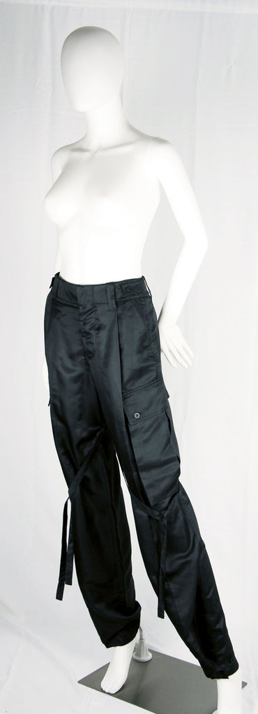 Gucci by Tom Ford bondage silk pants - S/S 2001