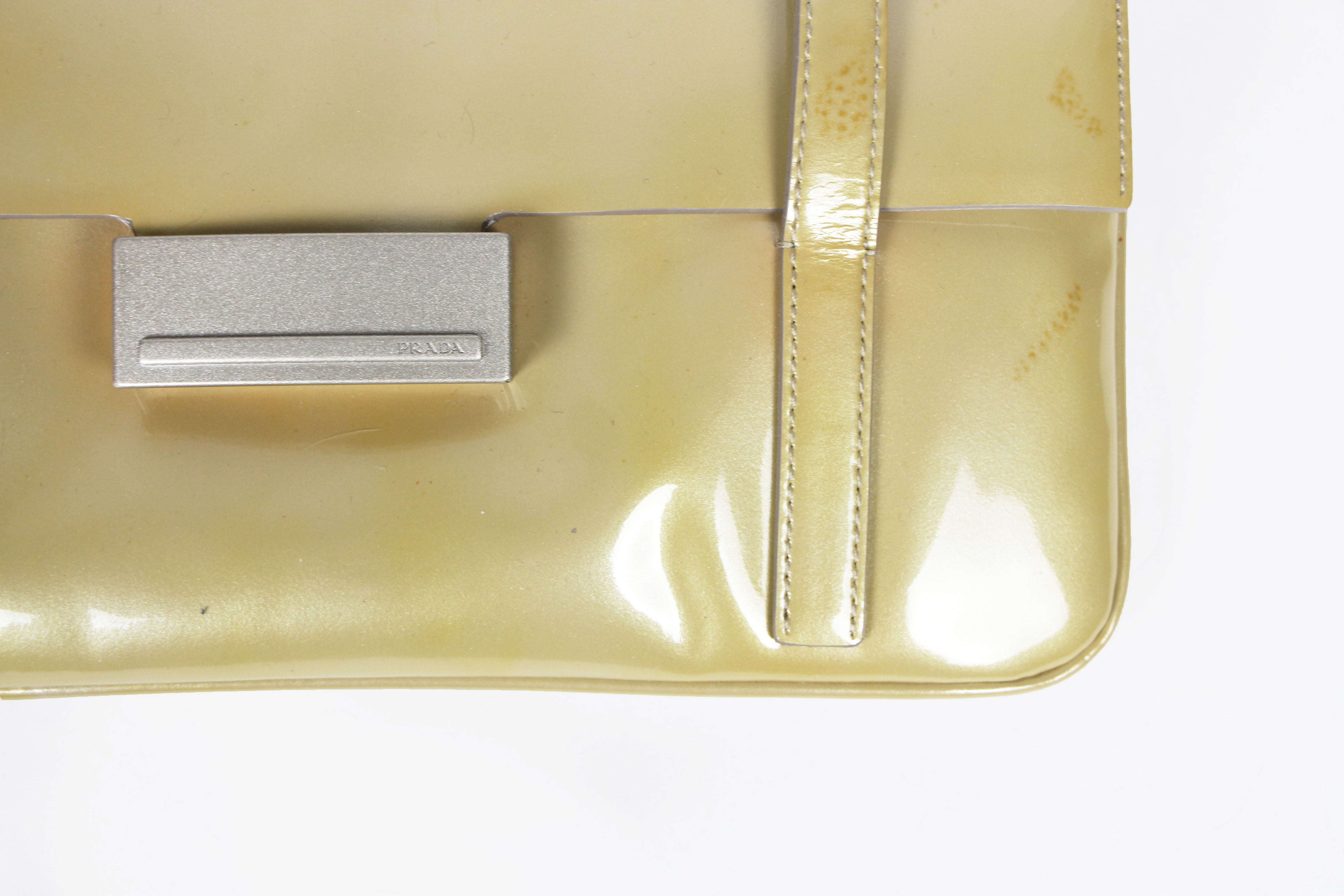 PRADA GOLD SHOULDER BAG - S/S 1999 – nymfavintage