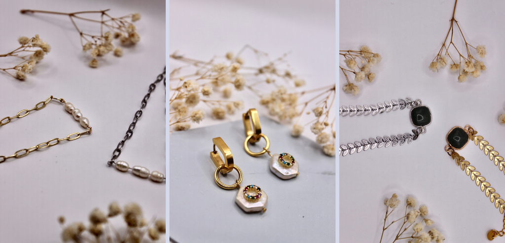 Colección de joyas Creaciones minimalistas