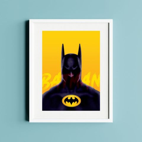 Affiche Batman, cadeau homme