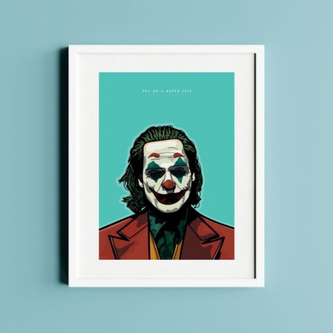 Affiche du Joker, idée cadeau films