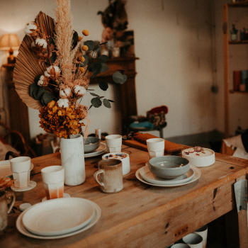 Vaisselle et art de la table en céramique, cadeau unique femme