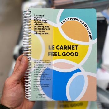 Carnet Feel Good, développement personnel, cadeau petit budget