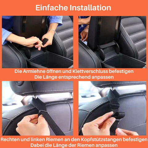 Sicher unterwegs mit dem Taschenhalter fixillo - Sicherheitsgurt für  Taschen im Auto