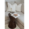 Ivory Woven Cotton Cushion