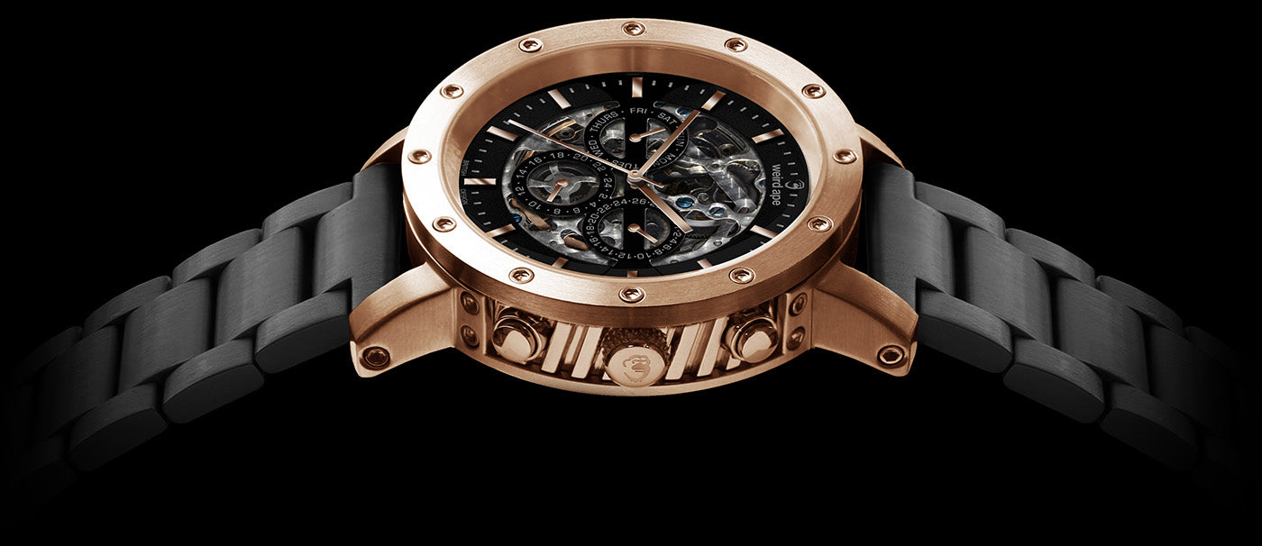 weird ape skeleton watch