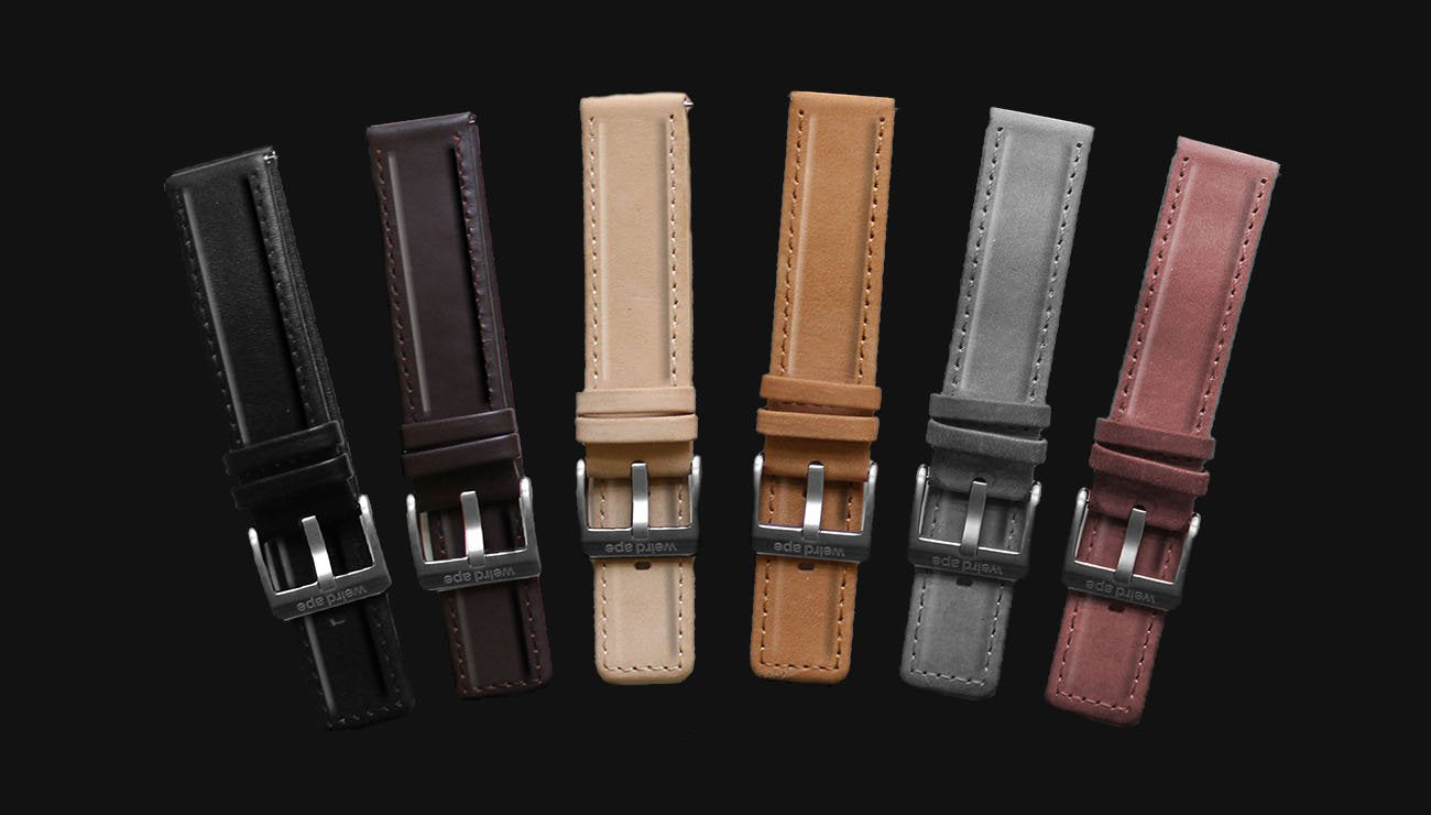 Quick Release Interchangeable Strap for a mechanical watch.