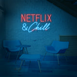 Netflix And Chill Neon Sign