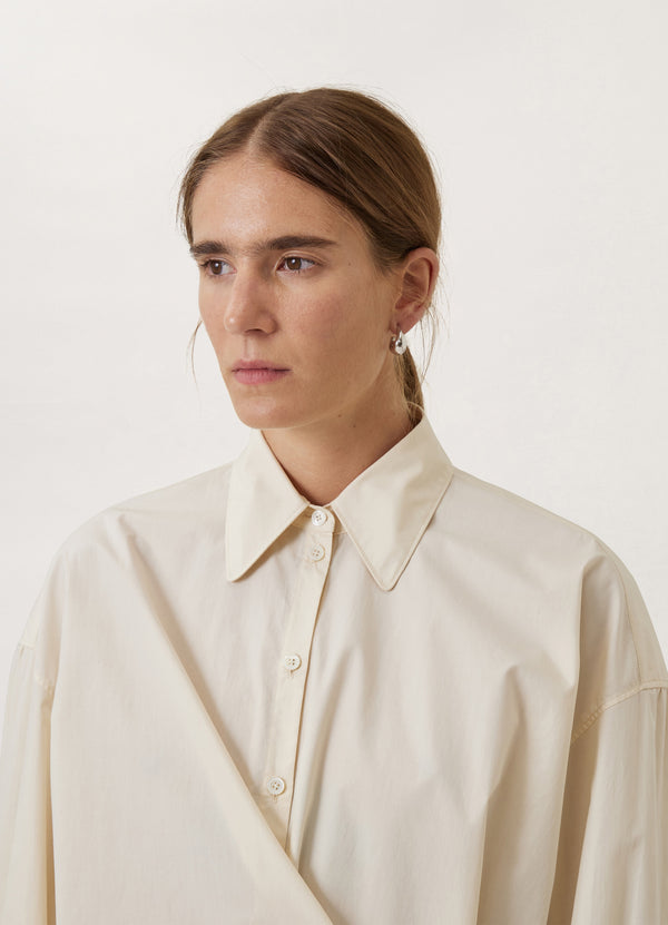 lemaire twisted shirt moca 34-