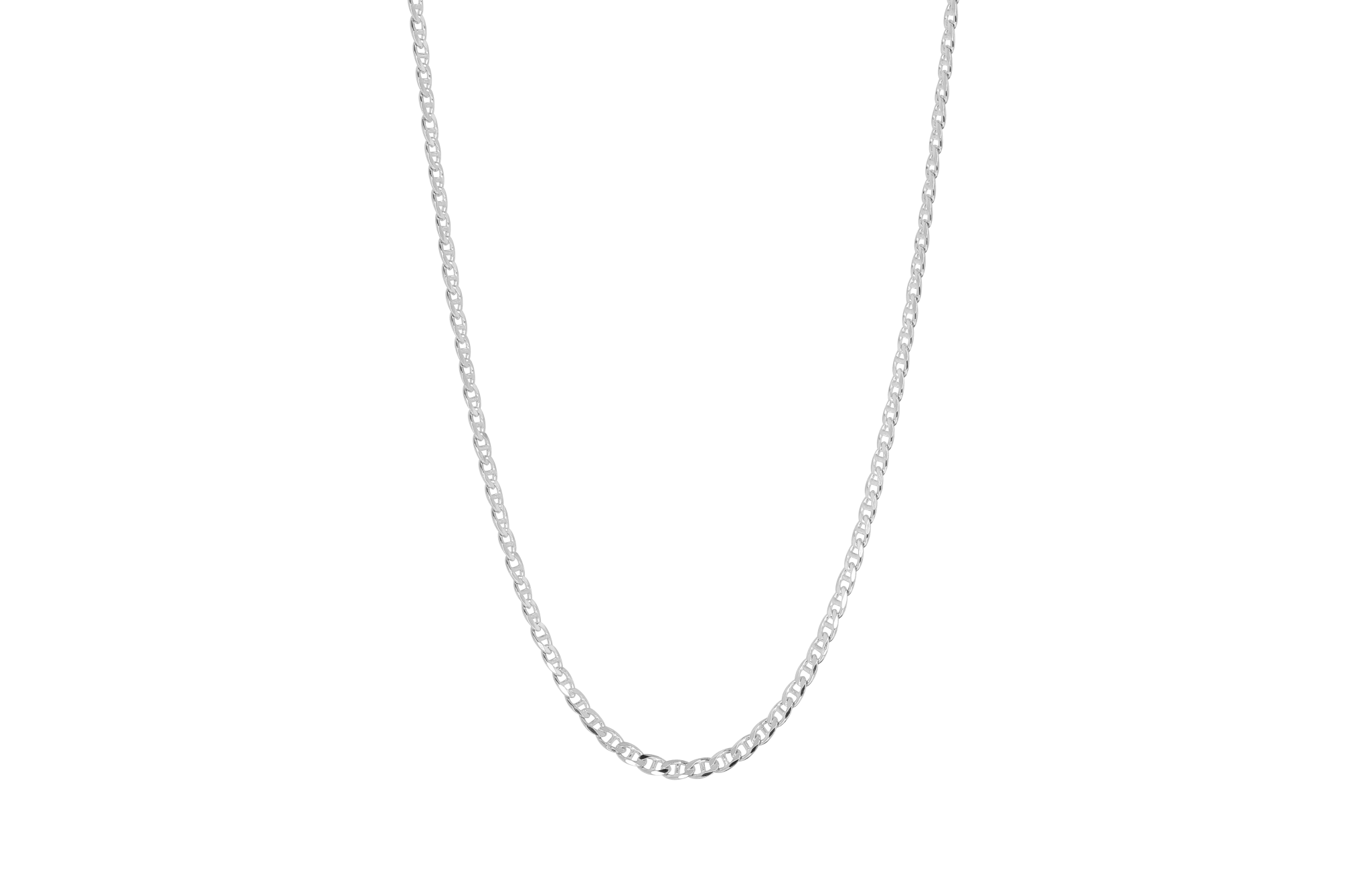 Billede af IX Curb Marina Chain Silver