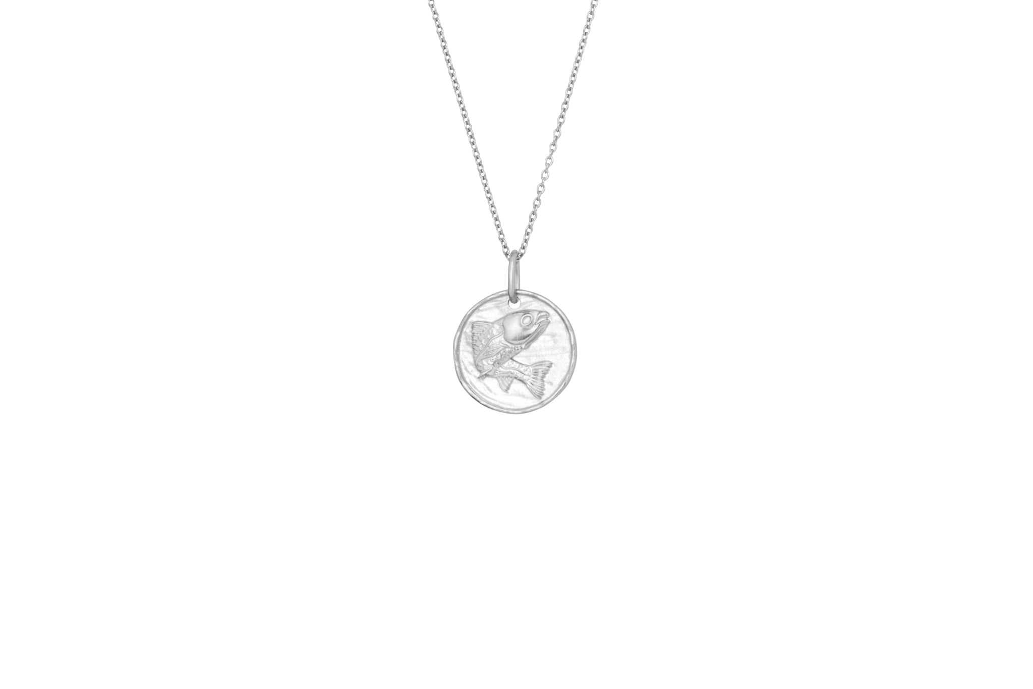 IX Fisk Pendant Silver