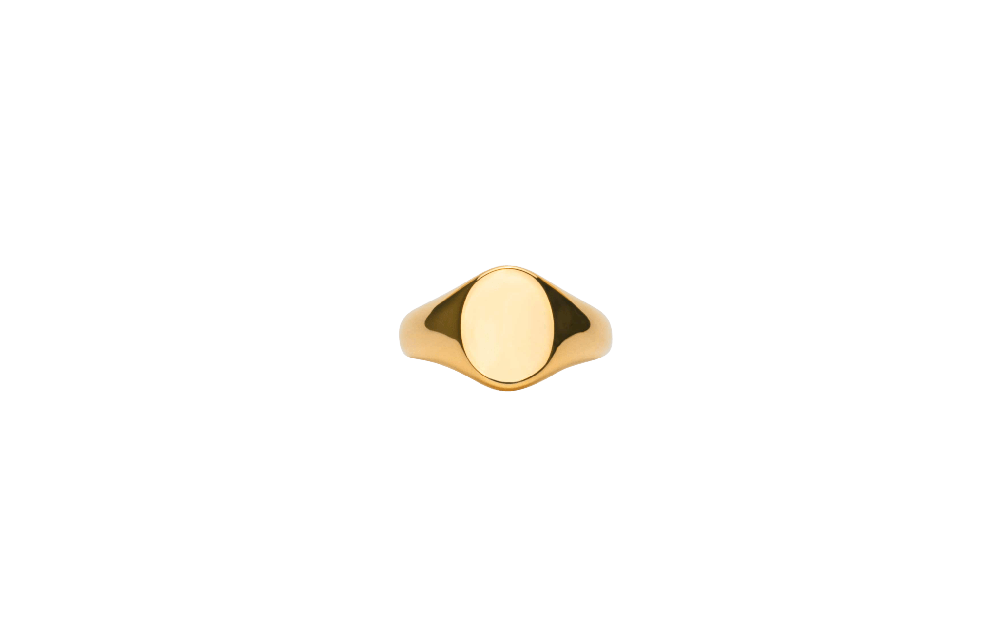 Billede af IX Mini Oval Signet Ring