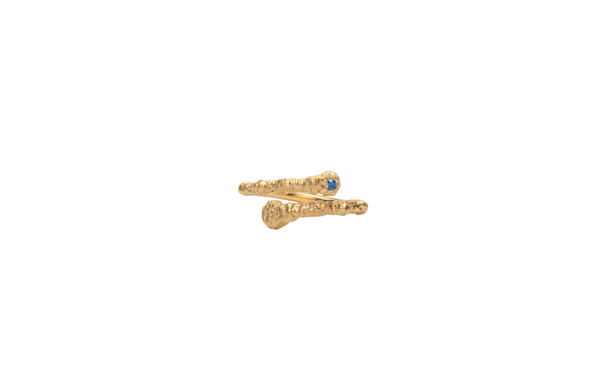 Billede af IX Crunchy Blue Nature Ring