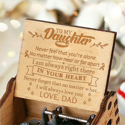 dad to daughter music box