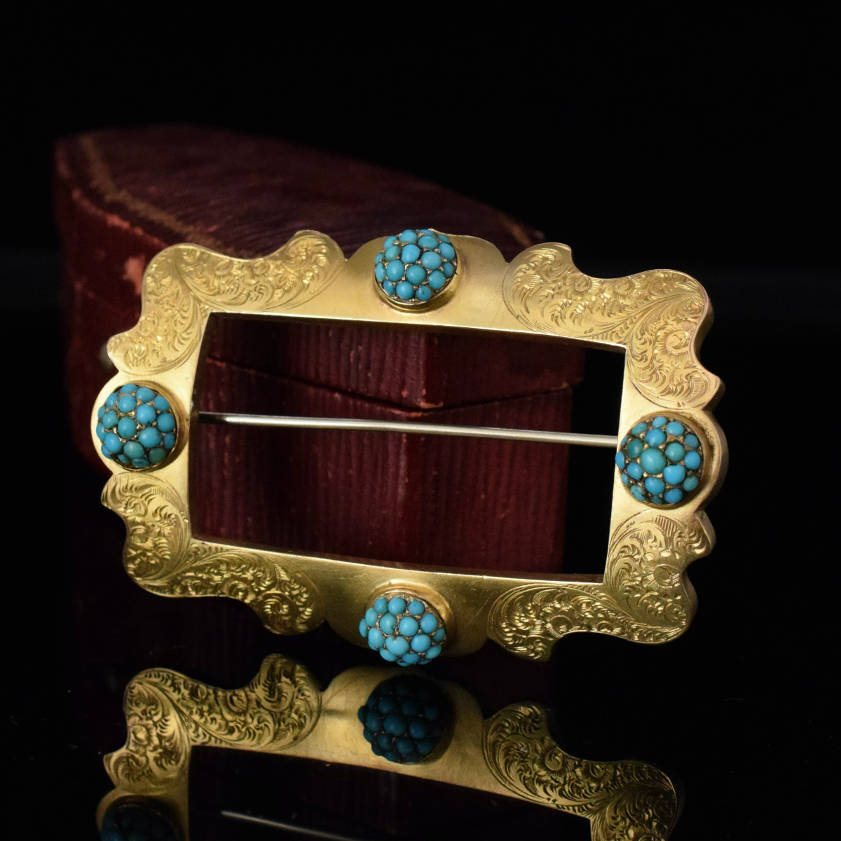 Victorian Shell Etui Thimble Trinket Case Brass Fittings Seashell Keepsake  - The Gatherings Antique Vintage