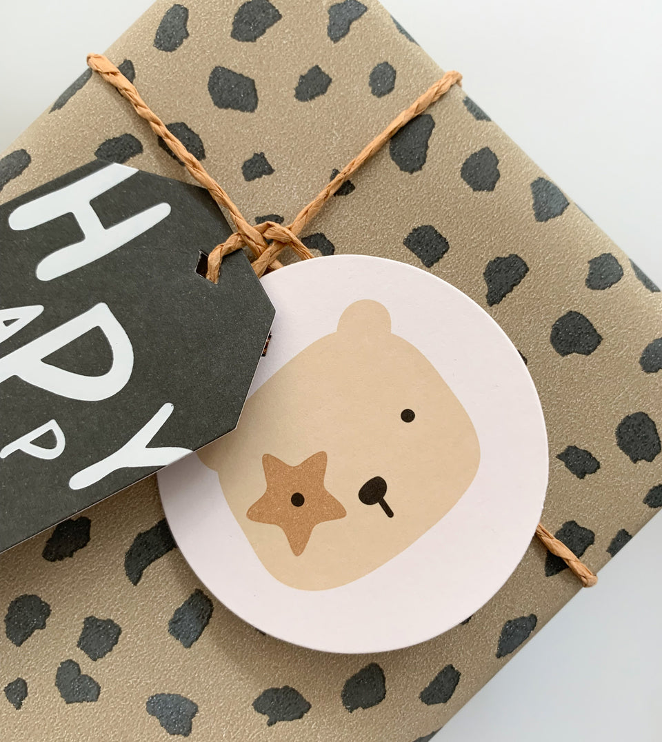 Gold XO Gift Tag – Sugar Paper