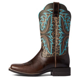 Ariat Western Boots Women Lonestar Square Toe Brown 10038276 ALL SIZES