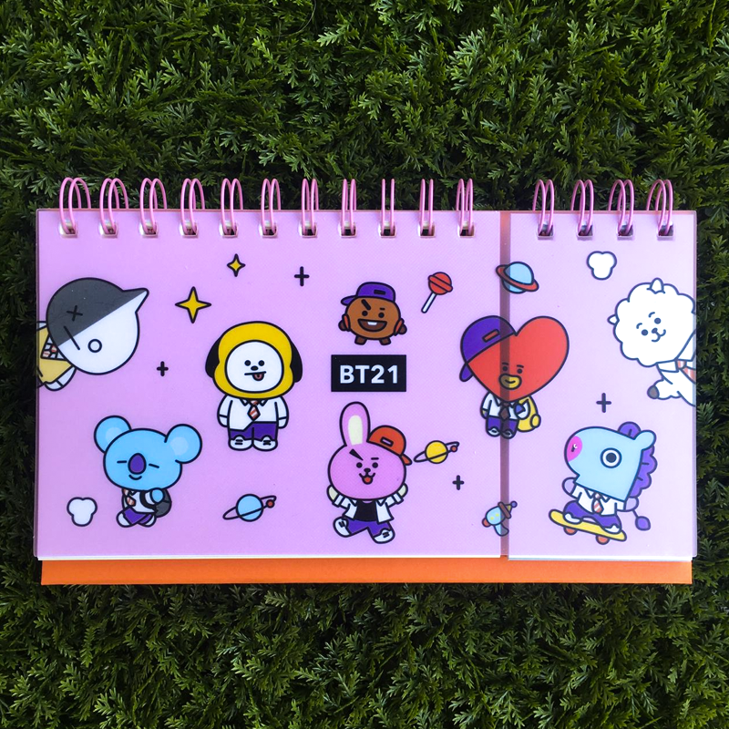 Planificador Semanal BT21 Gift Shop Kawaii