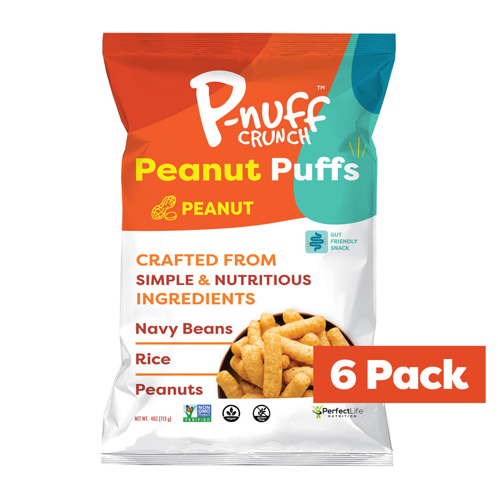 Eat the P-nuff Crunch Roasted Peanut Flavor for a Fitness/Protein Snack. https://www.pnuff.com/products/pnuff-crunch-baked-peanut-puffs-roasted-peanut-flavor-6-pack/