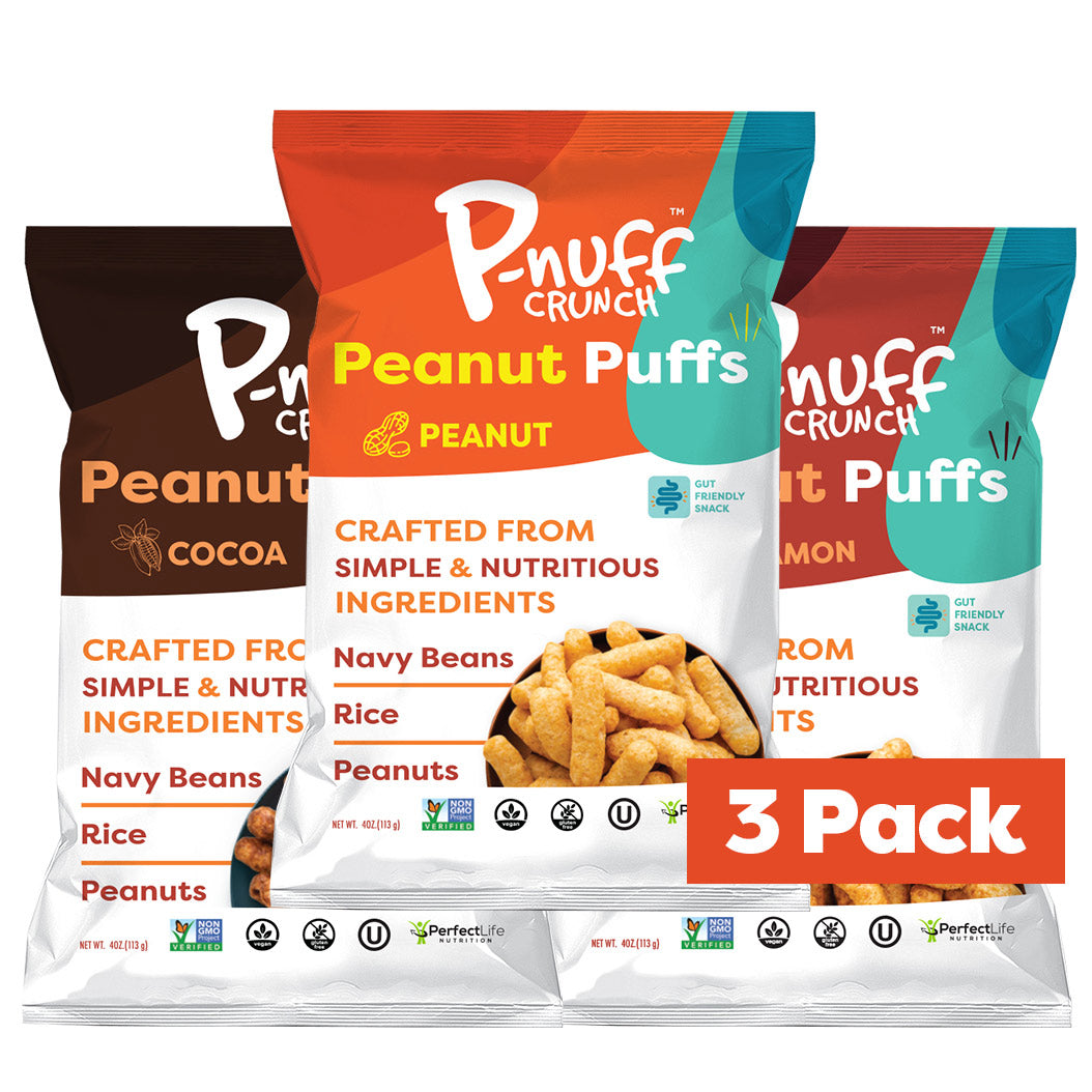 INTERNAL SAMPLES ONLY - Variety Flavor - Roasted Peanut, Cocoa & Cinnamon (Pack of 3)