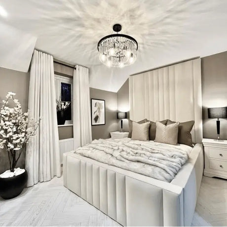 Bedframe High Headboard - Bedroomking