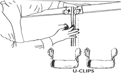 U clips