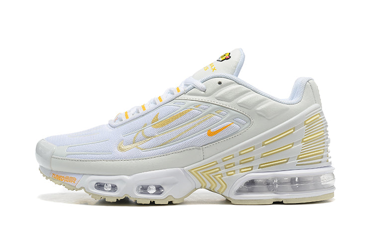 nike air max plus white and yellow