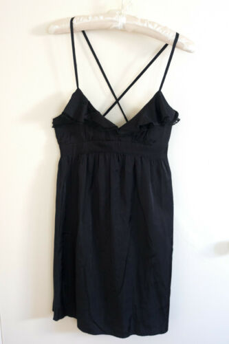 short black strappy dress