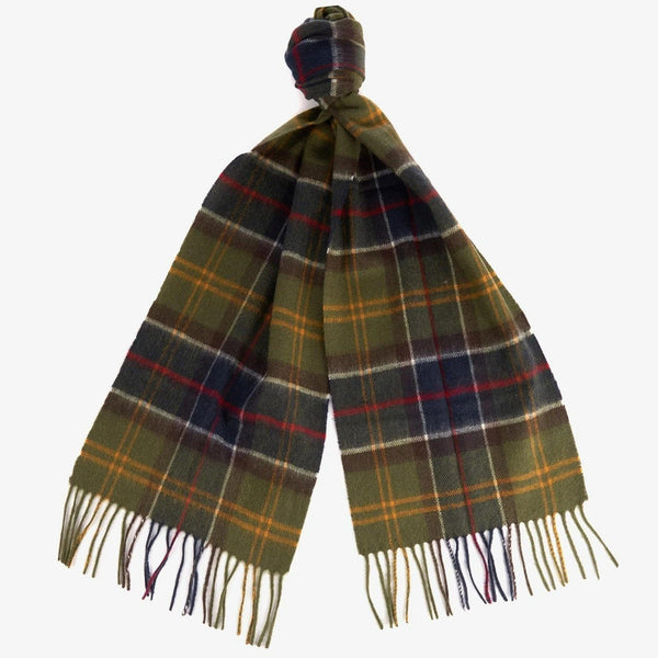 Johnstons of Elgin  Red Checked Royal Stewart Cashmere Scarf – Baltzar