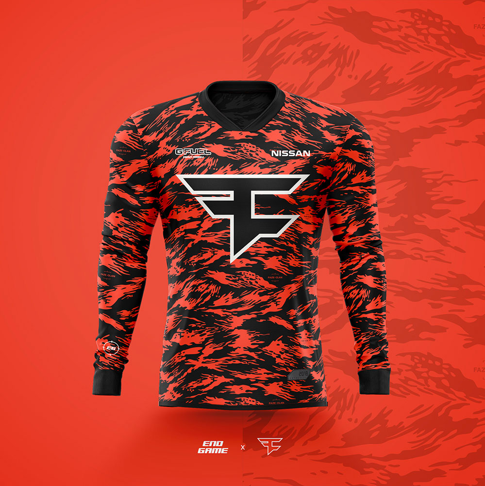 faze clan custom jersey