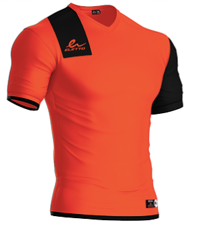 orange soccer jersey