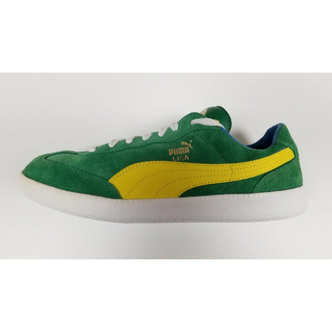 puma liga suede green