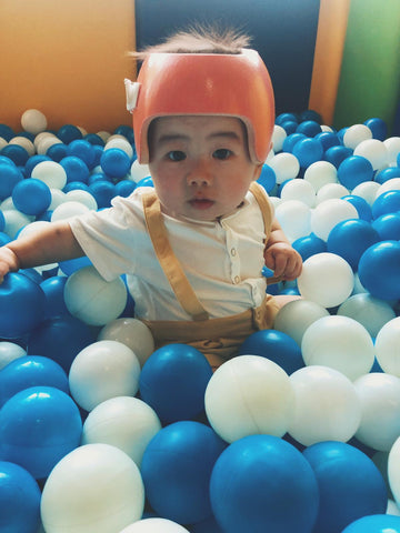 Baby in Ball Pit Pororo Park