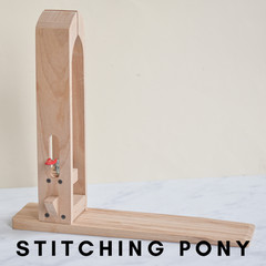 stitching pony