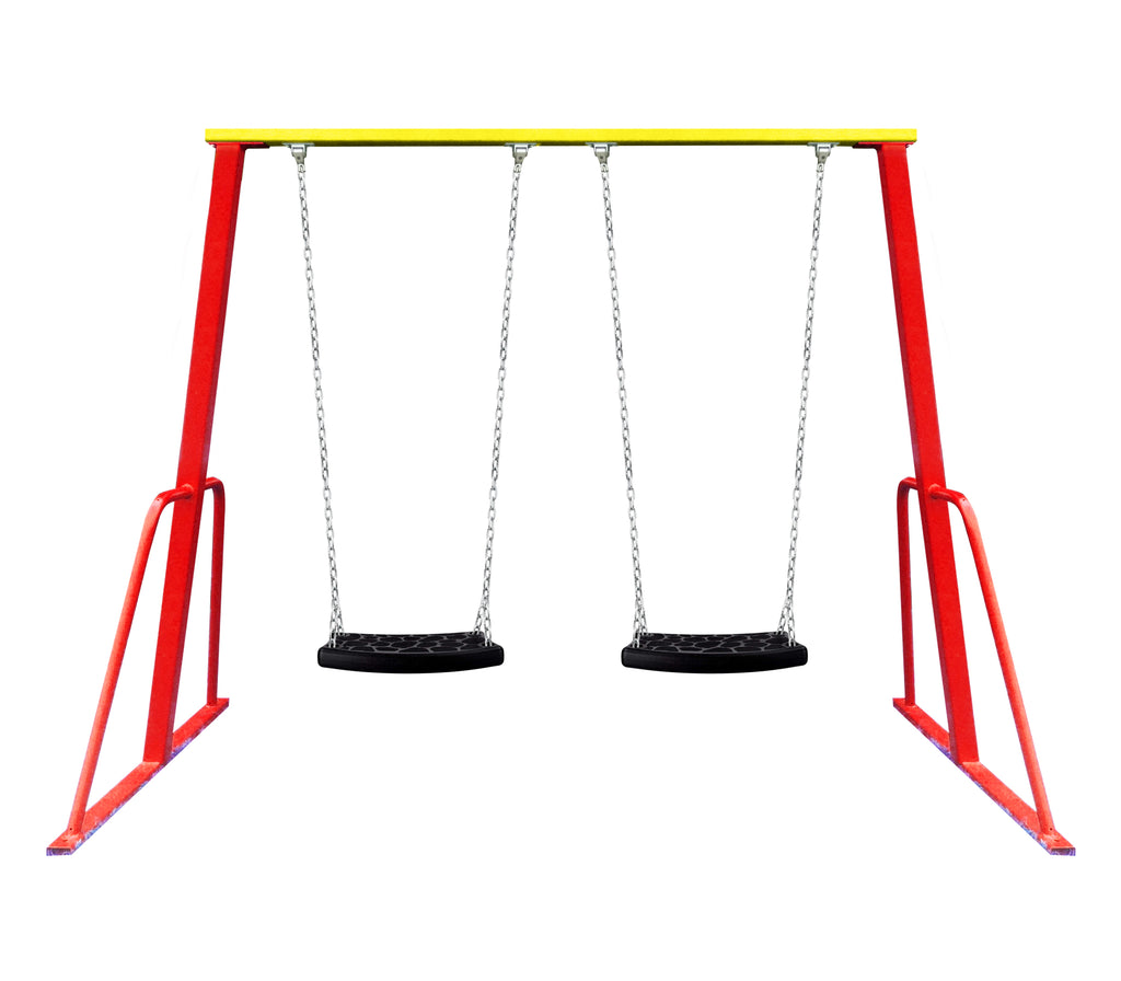 double swing set