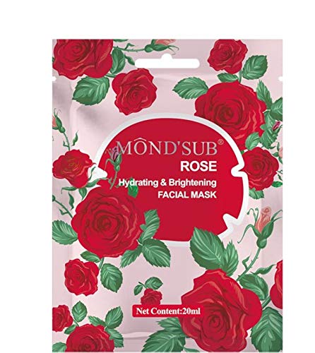 Mond'Sub Rose Sheet Face Mask