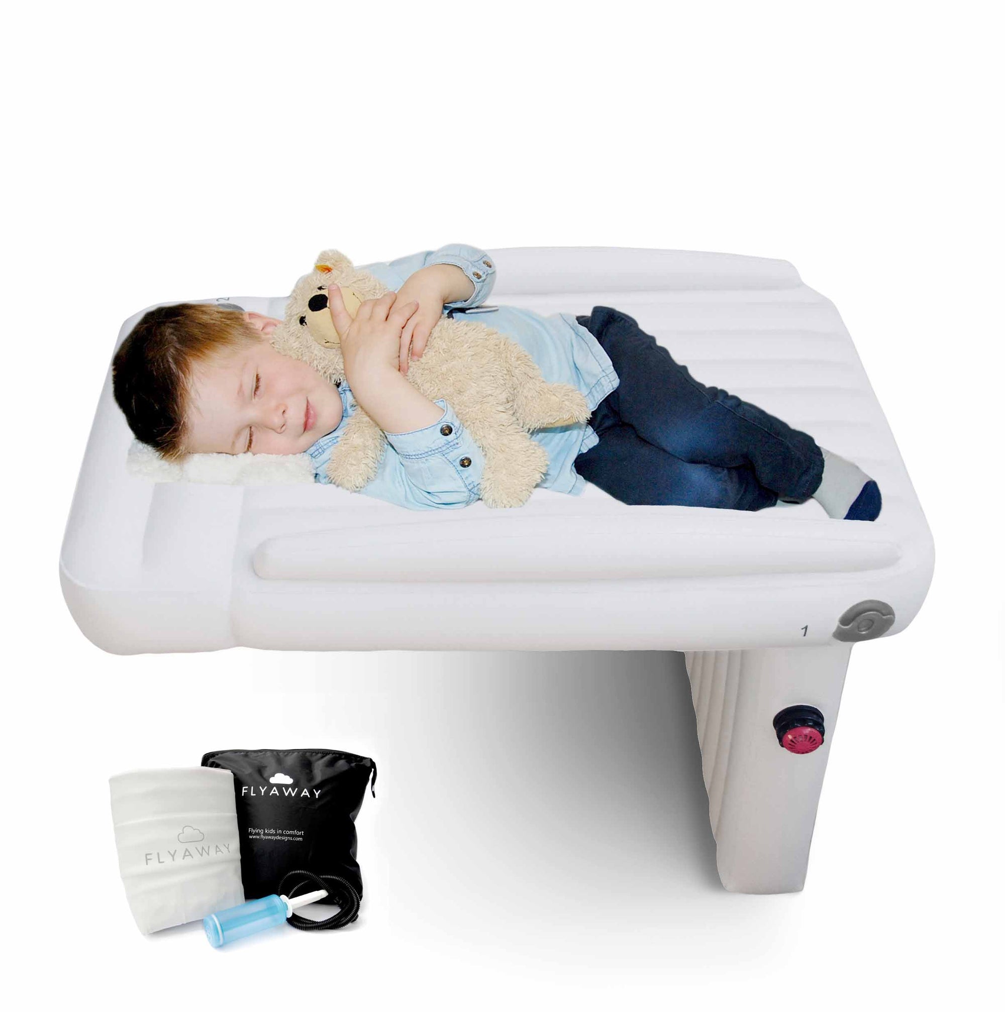 Luiheid Theoretisch Deuk Flyaway Designs: Flyaway Kids Bed - Help your child sleep on flights!