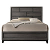 Valdemar Eastern King Bed - Weathered Gray With Brick Elements - Eastern King Bed - $661.99