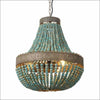 Ceiling Pendant Lamp - Turquoise Blue Antique - Ceiling Lamp - $831.99