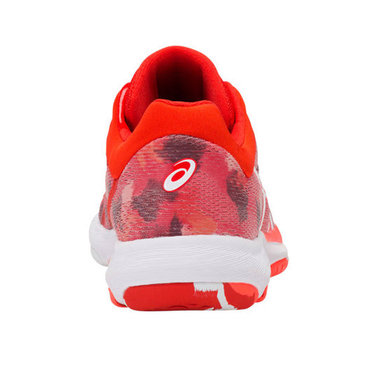 asics netball trainers red