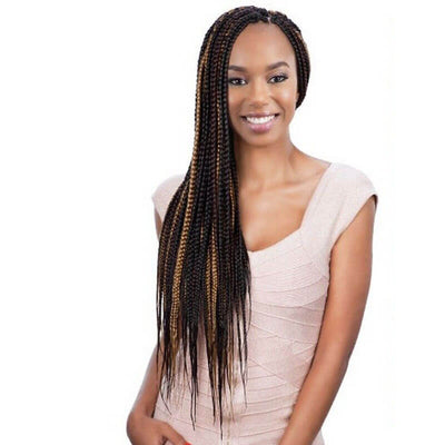 X-Pression Box Braid Large  Synthetic Crochet Hair Extensions – Kings &  Queens Beauty Supplies