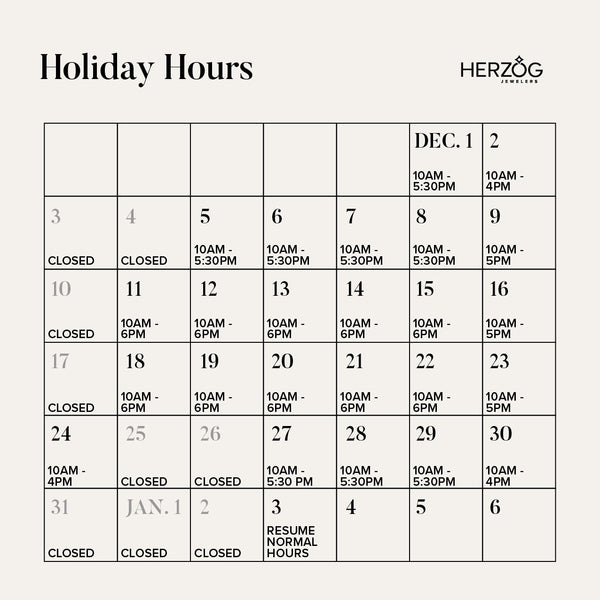 Holiday Hours