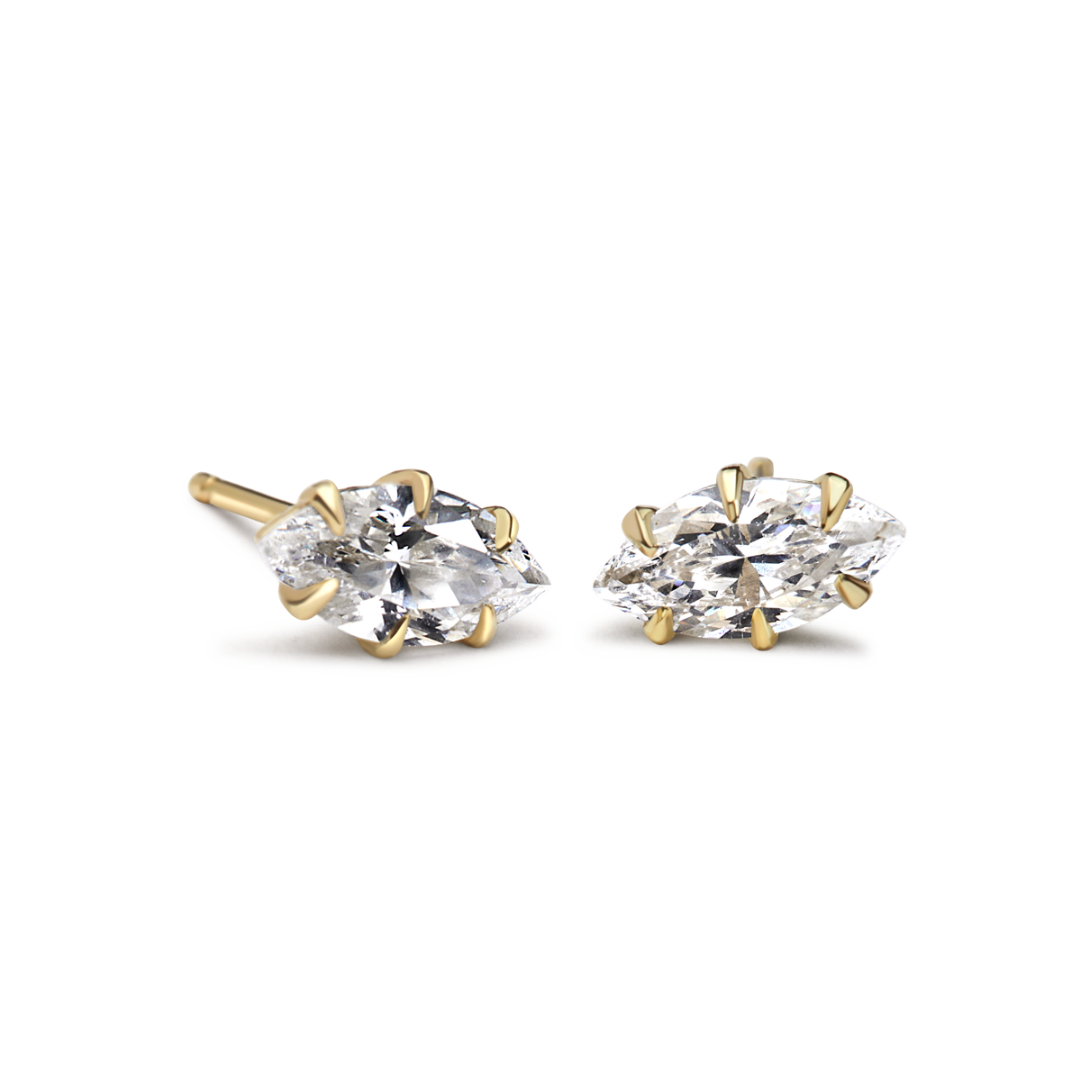 Diamond stud earrings | real diamond earrings | DEMI+CO - DEMI+CO Jewellery