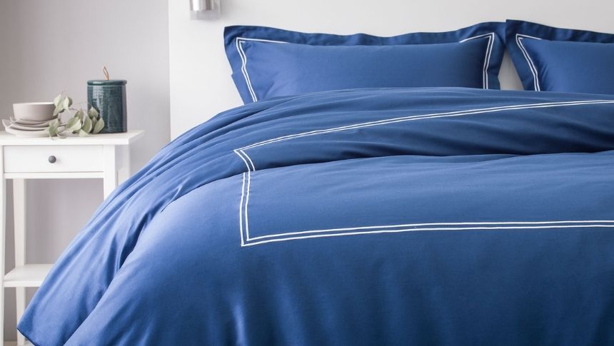 Housse de couette Luxe Divine Cobalt