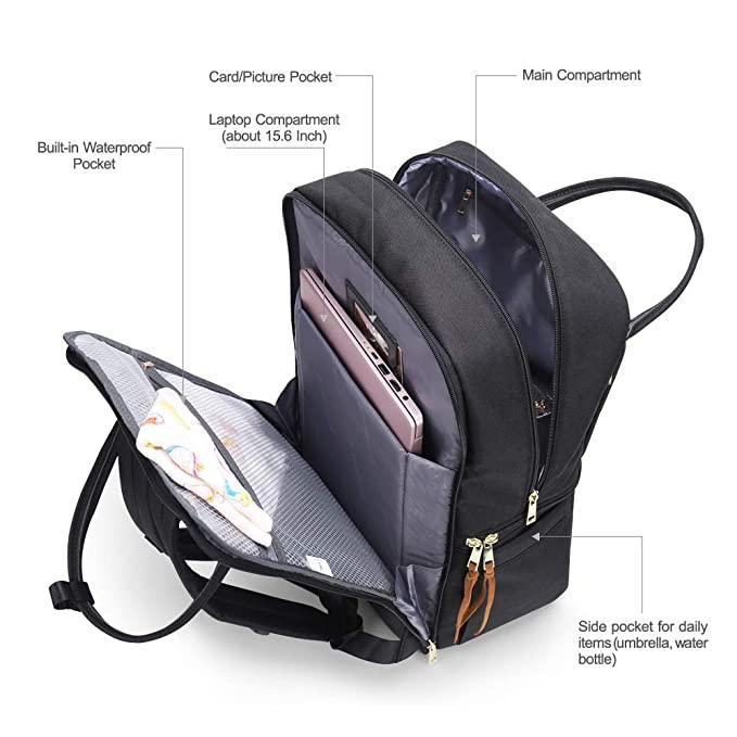 diaper bag with laptop compartment