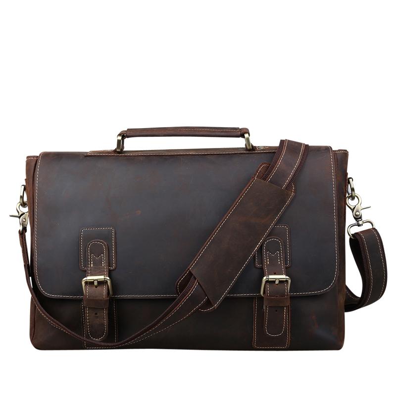 Best Watson Leather Messenger Bag - CUERO BAGS – cuerobags