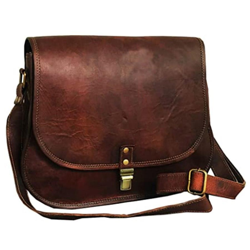 leather crossbody satchel